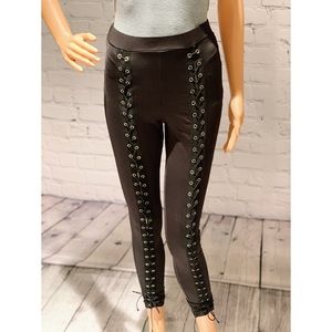 Lace Up Leggings